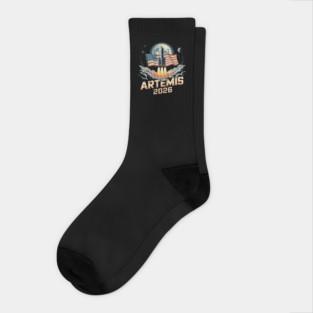 Artemis-moon-mission Socks