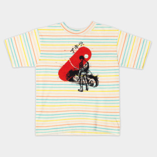 Red Sun Akira Kids T-Shirt