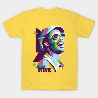 Stevie Wonder Popart T-Shirt