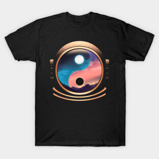 Ying Yang Space T-Shirt