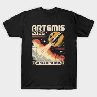 Artemis-moon-mission T-Shirt