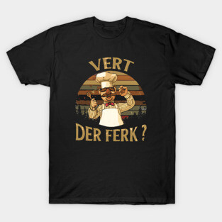 Vert Der Ferk Retrocolor T-Shirt