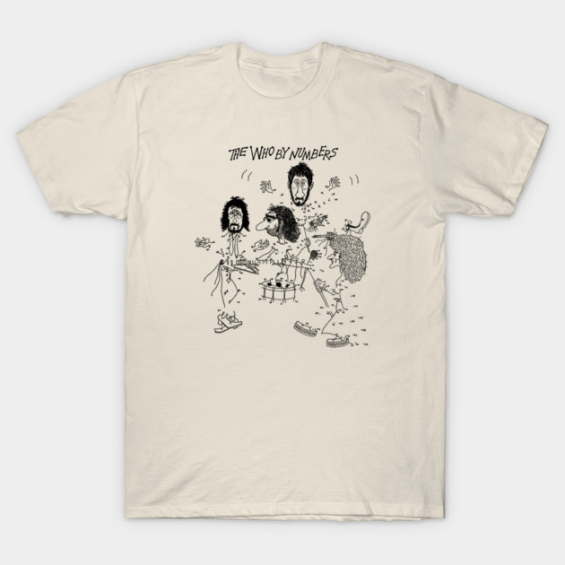 The Who By Numbers T-Shirt by YesteryearGraphics