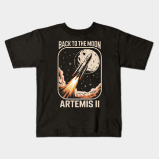 Artemis-moon-mission Kids T-Shirt