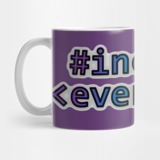 Geeks for Peace - #include everyone Mug