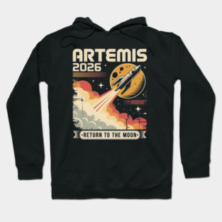 Artemis-moon-mission Hoodie