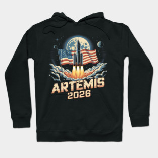 Artemis-moon-mission Hoodie