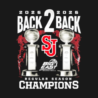 St. John’s Men’s Basketball 2025-26 Big East Back-to-Back Regular Season Champions