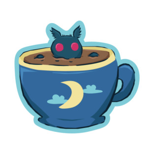 Mothman in a Coffee Cup T-Shirt